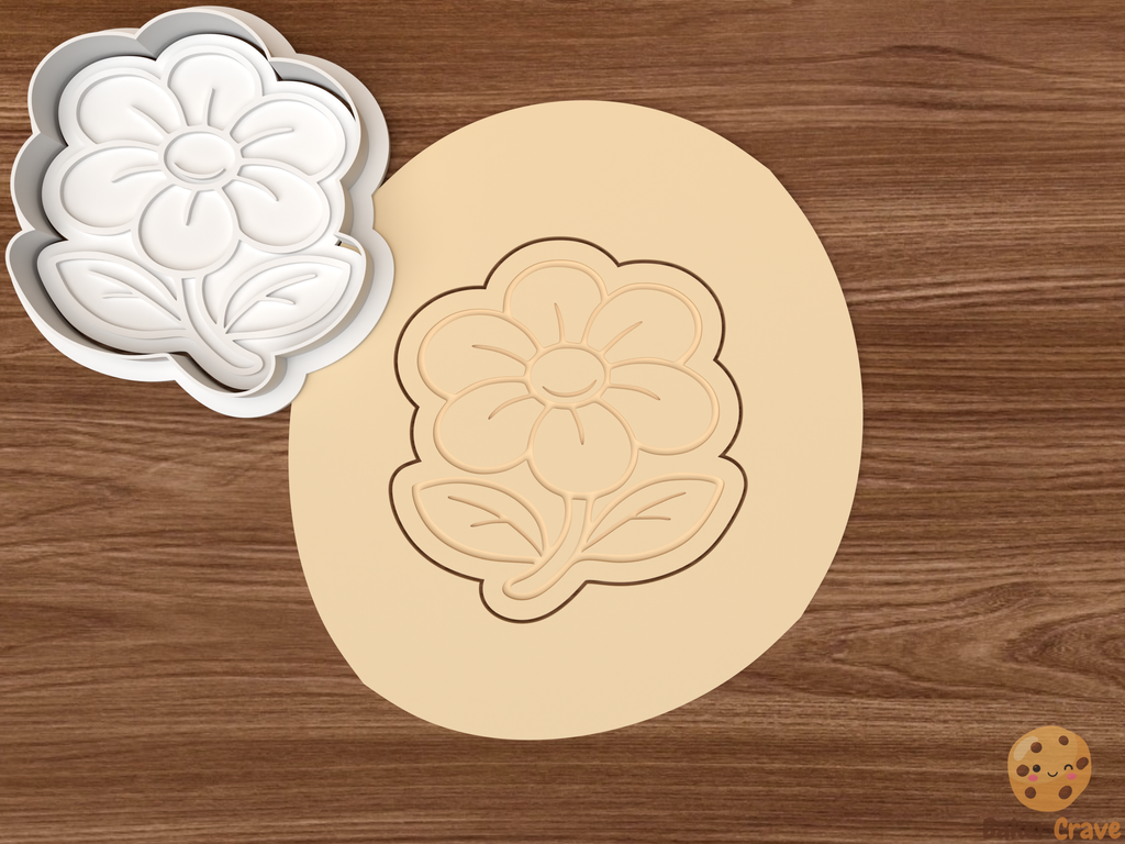 Fairy Mushroom Cookie Cutter Set STL File - fairy3