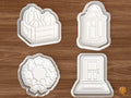 Fall Porch Decor Cookie Cutter Set STL File