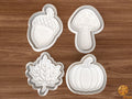 Autumn Fall Cookie Cutter Set STL File - fall1