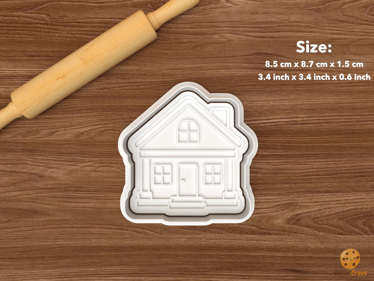 Family Reunion Picnic Cookie Cutter Set - single family home
