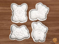 Corgi Dog Cookie Cutter Set STL File