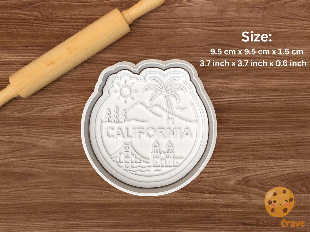 California Cookie Cutter STL File