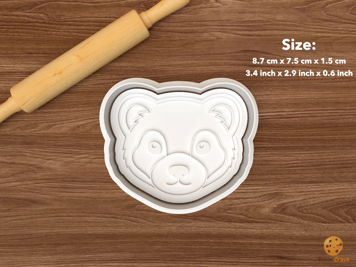 Ferret Cookie Cutter Set - single ferret face
