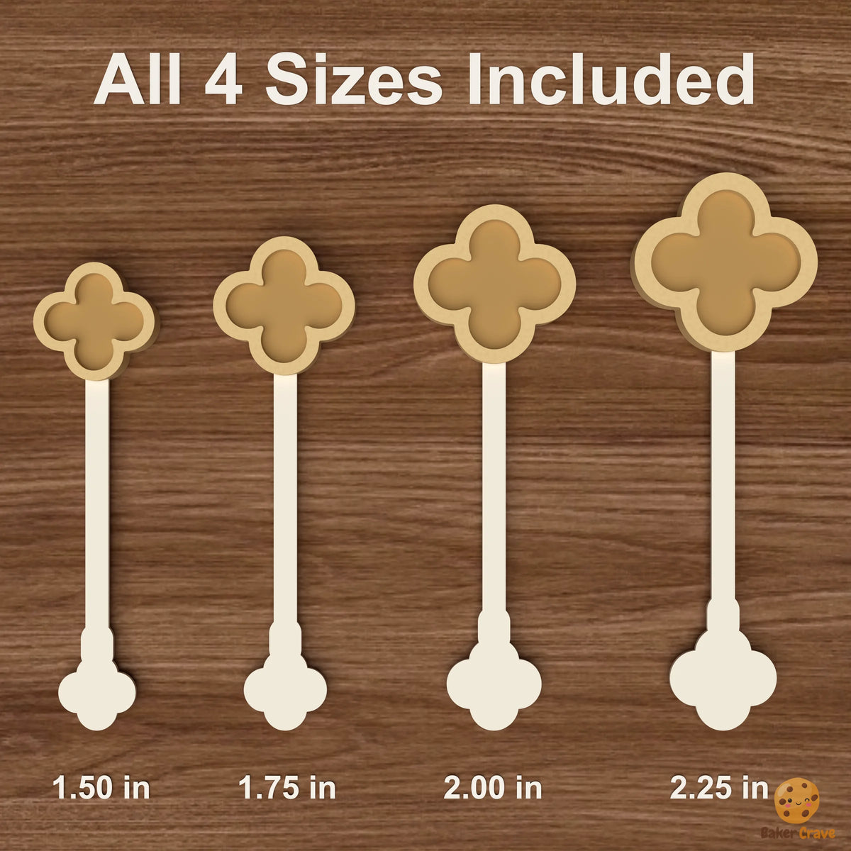 Filled Quatrefoil Cake Pop Mold