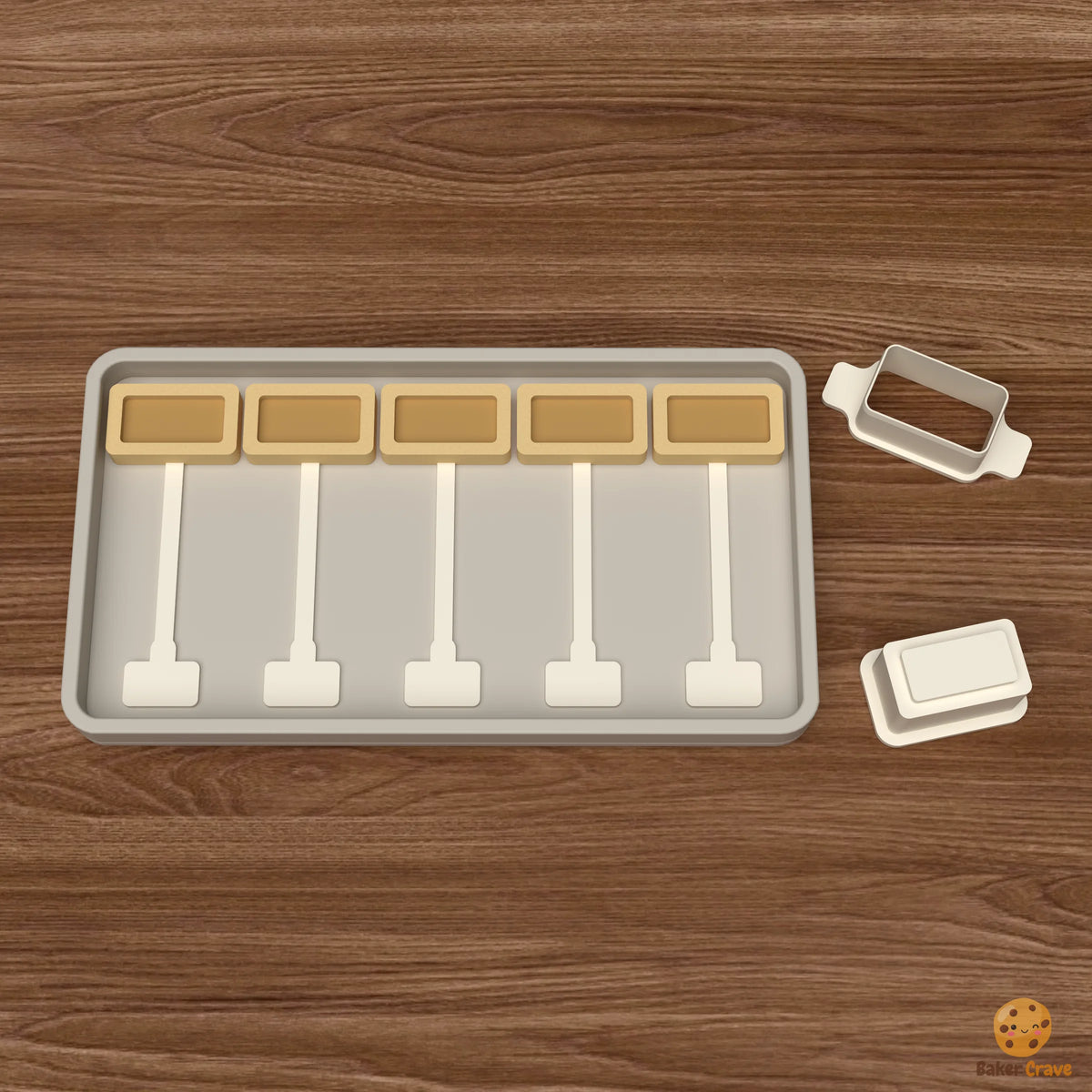 Filled Rectangle Cake Pop Mold