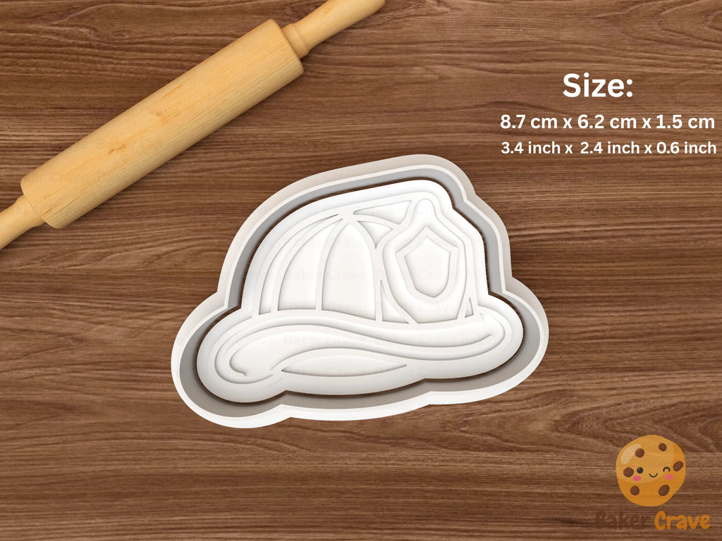 Fire Department Cookie Cutter Set STL File - fire9