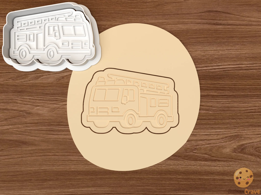 Fire Department Cookie Cutter Set STL File - fire5
