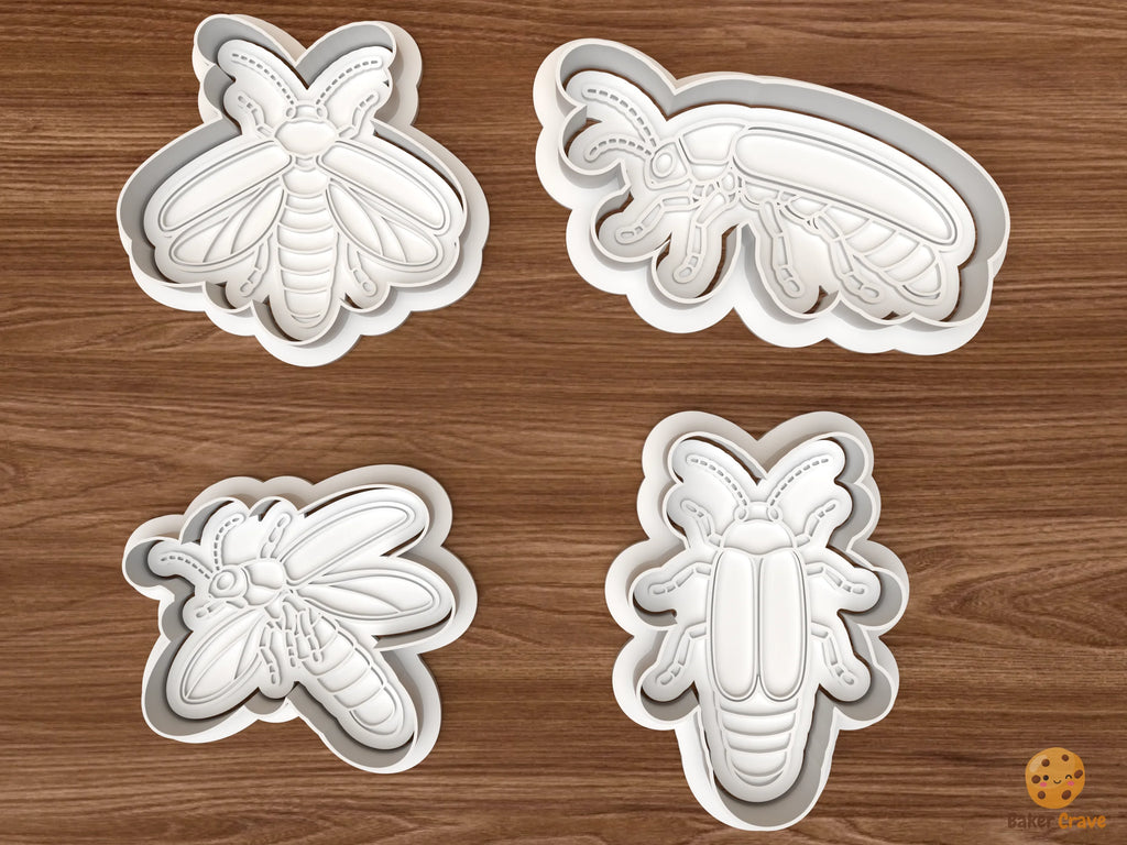 Firefly Cookie Cutter Set STL File - 01 set main