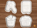 First Apartment Cookie Cutter Set STL File - 01 set main