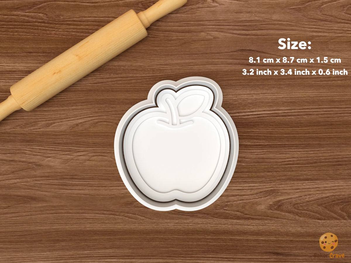 First Grade Cookie Cutter Set - single apple