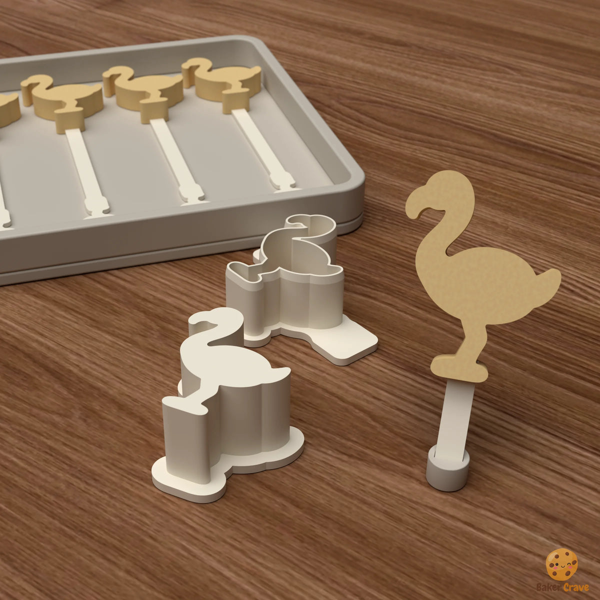 Flamingo Cake Pop Mold