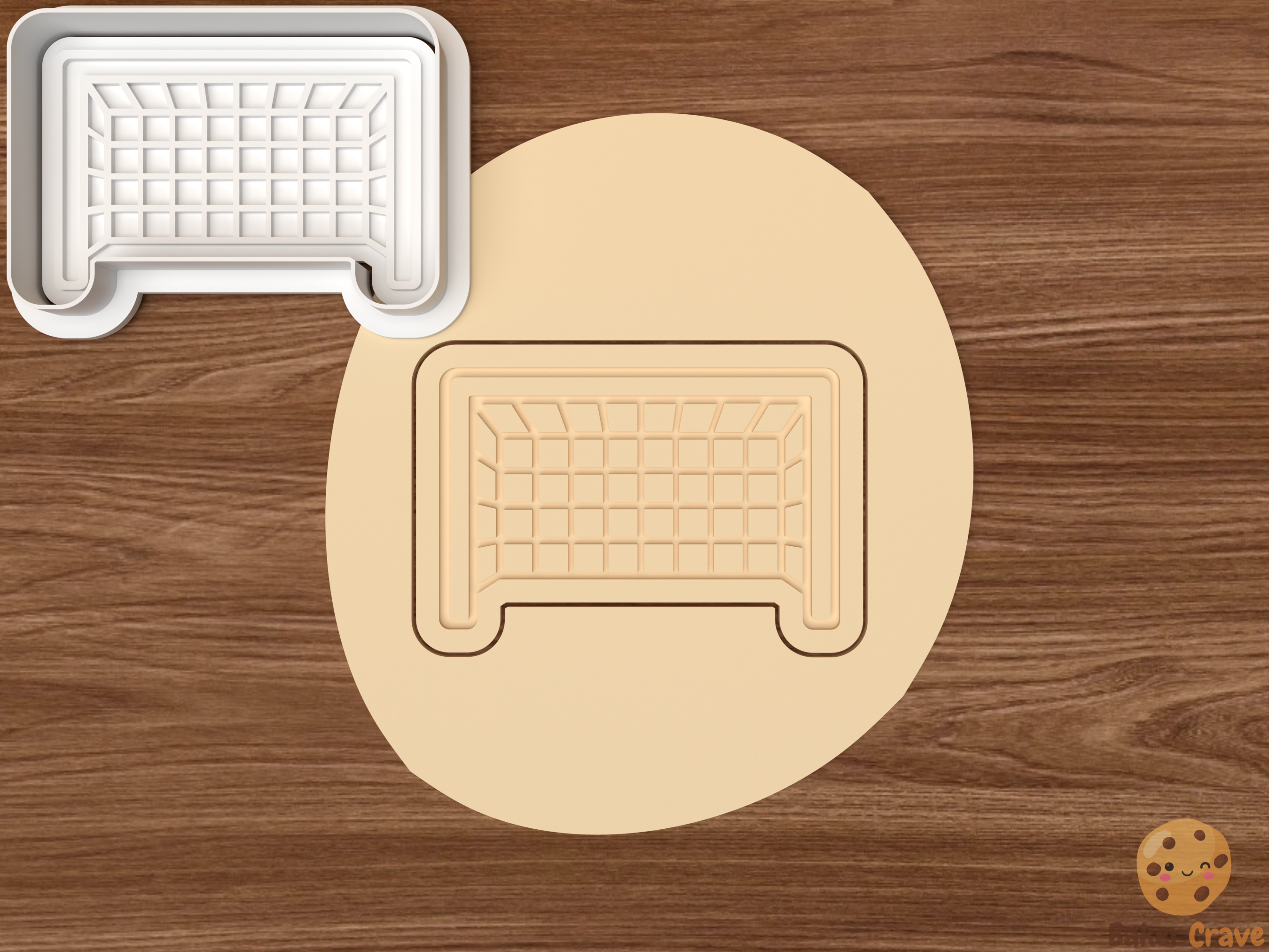 Football Cookie Cutter Set STL File - football4