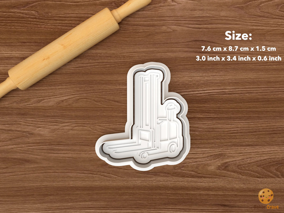 Forklift Cookie Cutter Set - single pallet stacker