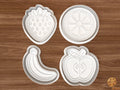 fruit Cookie Cutter Set STL File - fruit1