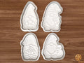 Gnomes Cookie Cutter Set STL File - gnome1
