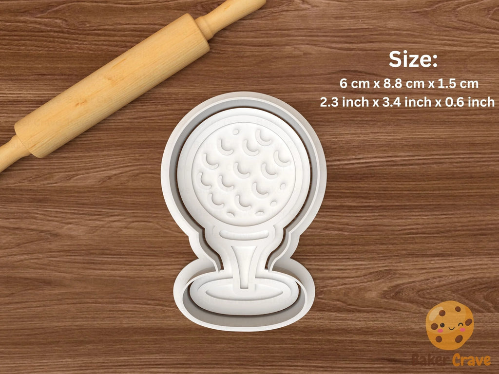 Golf Cookie Cutter Set STL File - golf5