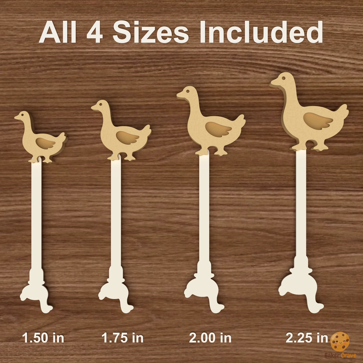 Goose Cake Pop Mold STL File