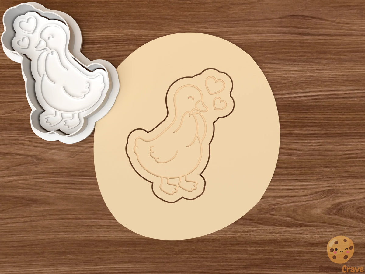 Goose in Love Cookie Cutter Set - goose3