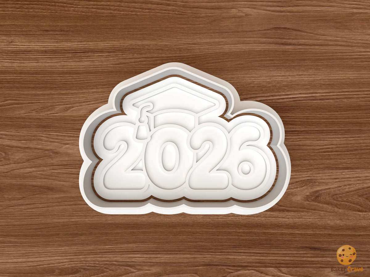 Grad Cap Cookie Cutter STL File