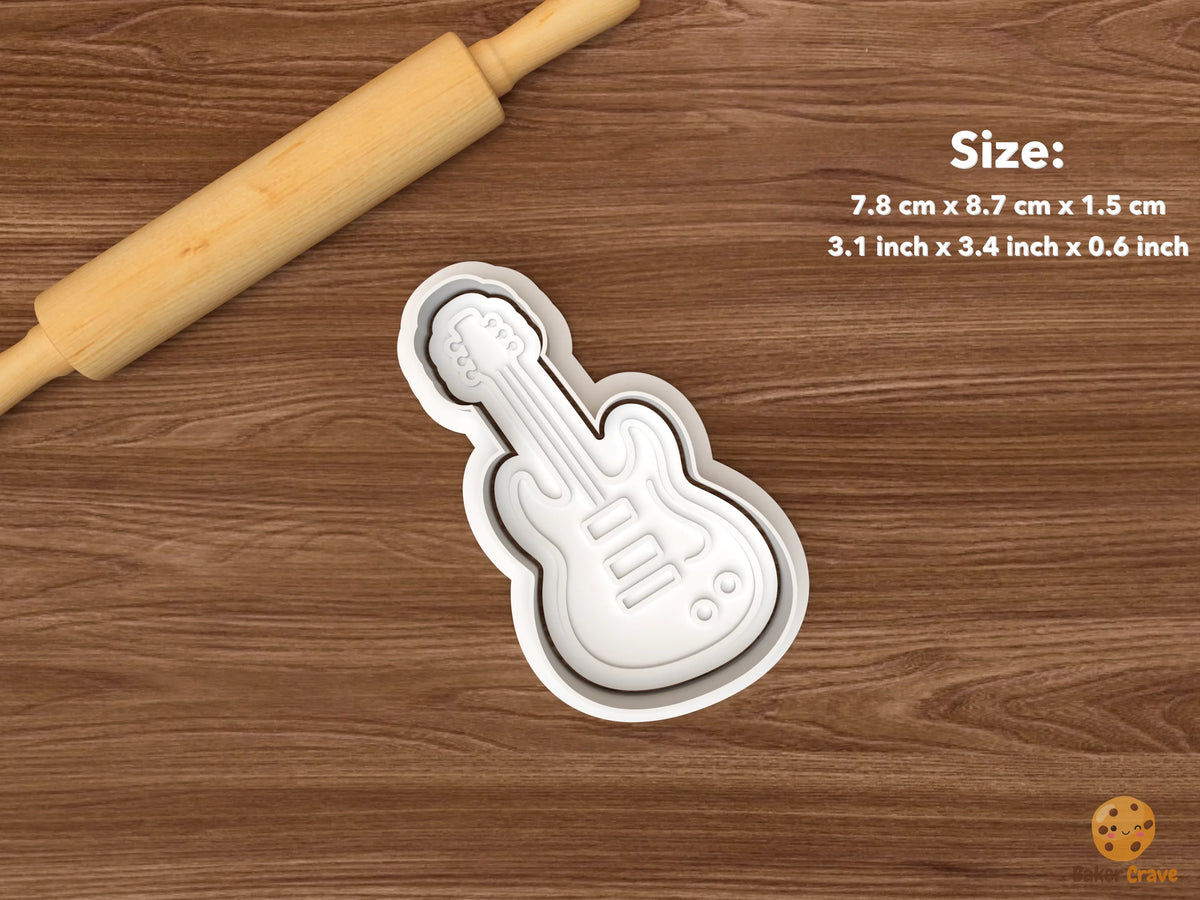 Guitars Ukulele Cookie Cutter Set