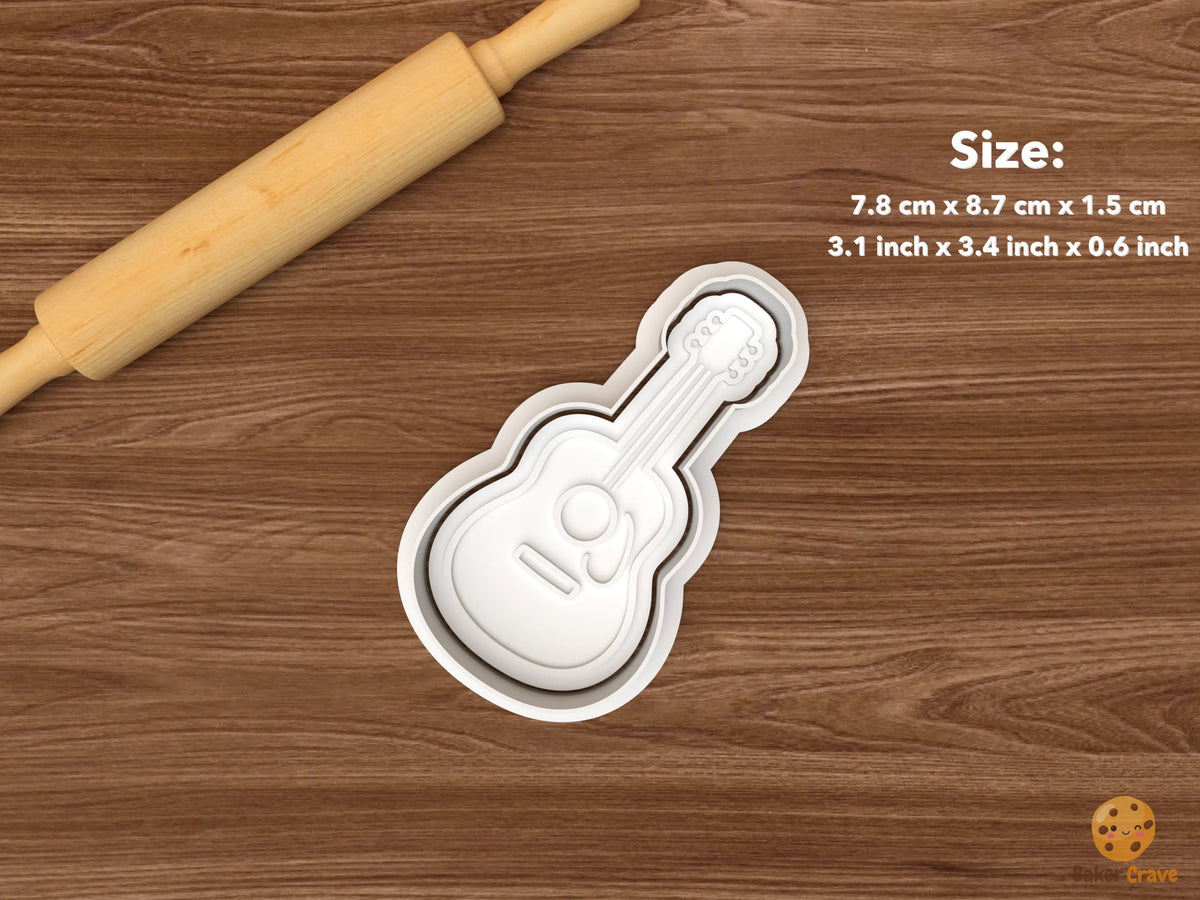Guitars Ukulele Cookie Cutter Set