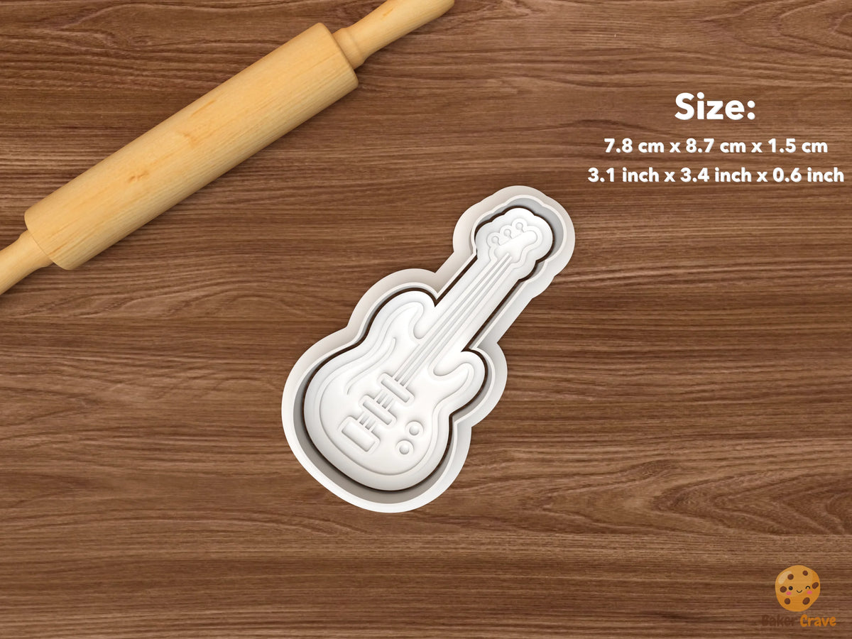 Guitars Ukulele Cookie Cutter Set