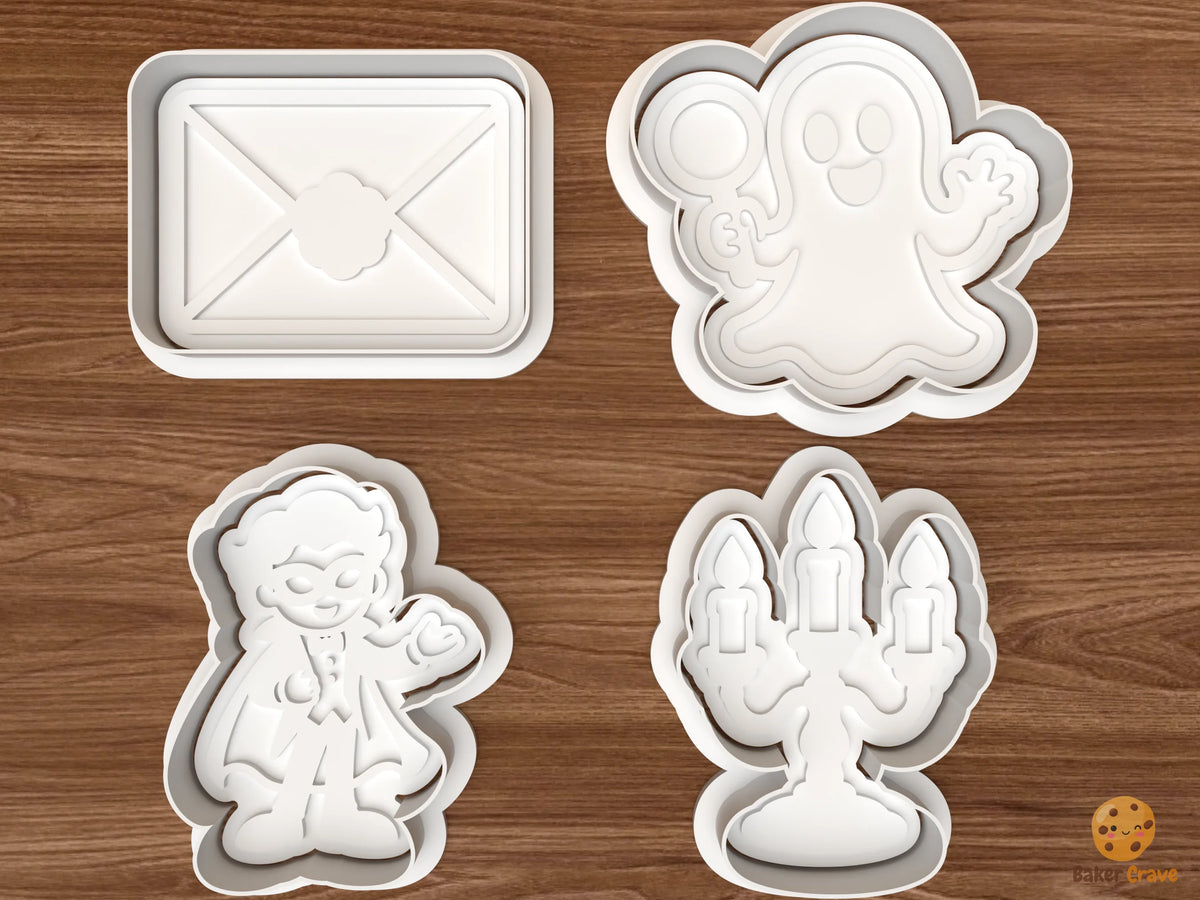 Halloween Mystery Party Cookie Cutter Set 1