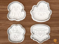 Halloween Pet Cookie Cutter Set STL File - 01 set main