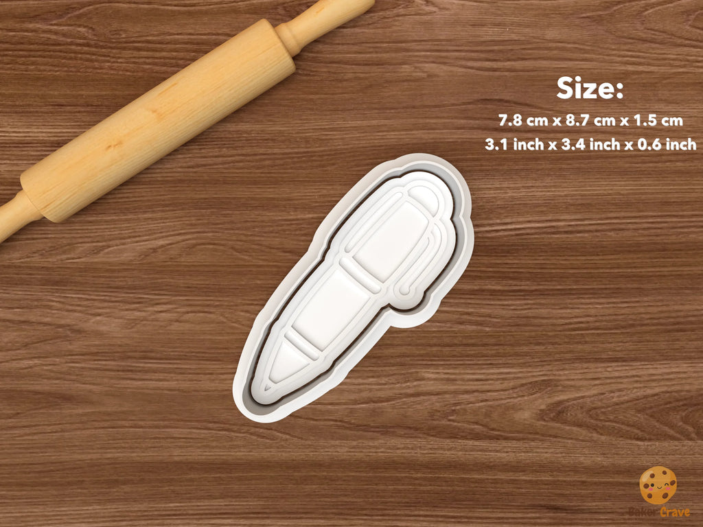 Happy Mail Cookie Cutter Set STL File - single pen