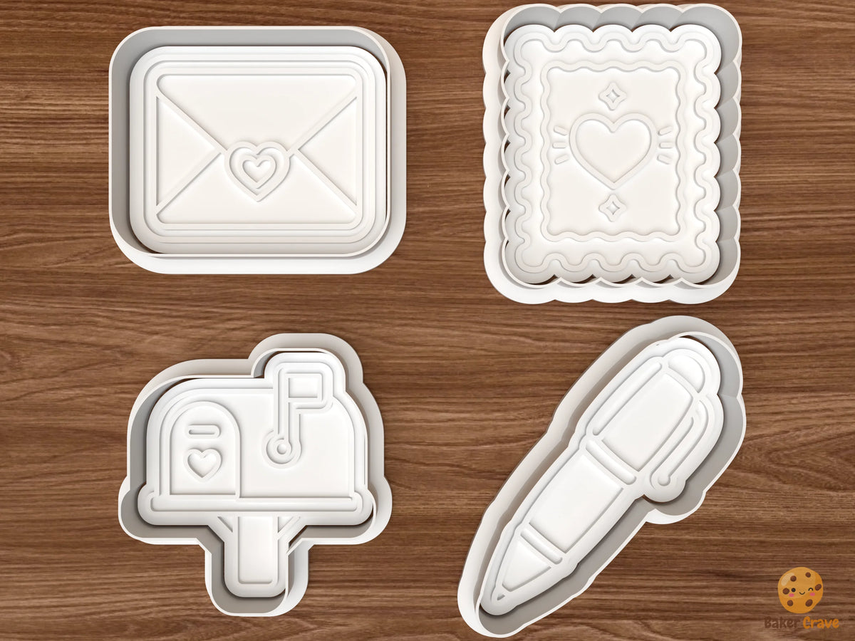 Happy Mail Cookie Cutter Set - 01 set main