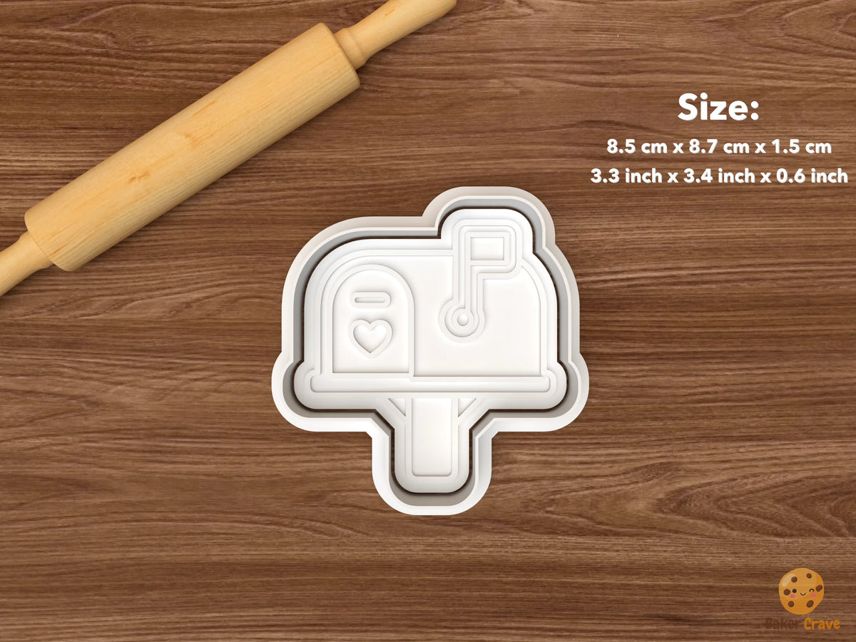 Happy Mail Cookie Cutter Set - single mailbox