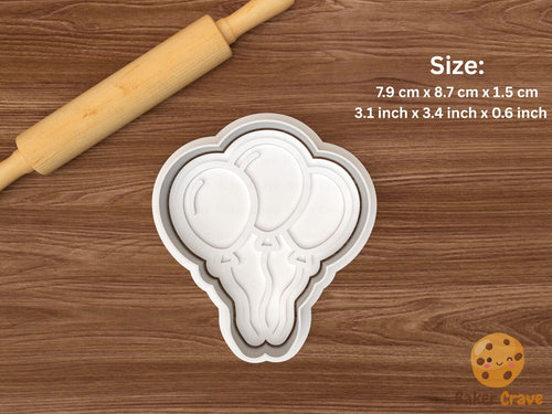 Birthday Cookie Cutter Set STL File - happy2