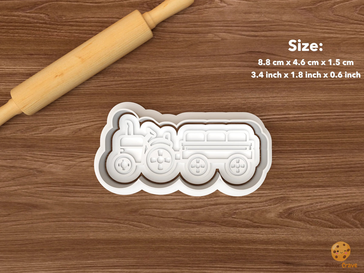 Hayride Cookie Cutter Set STL File