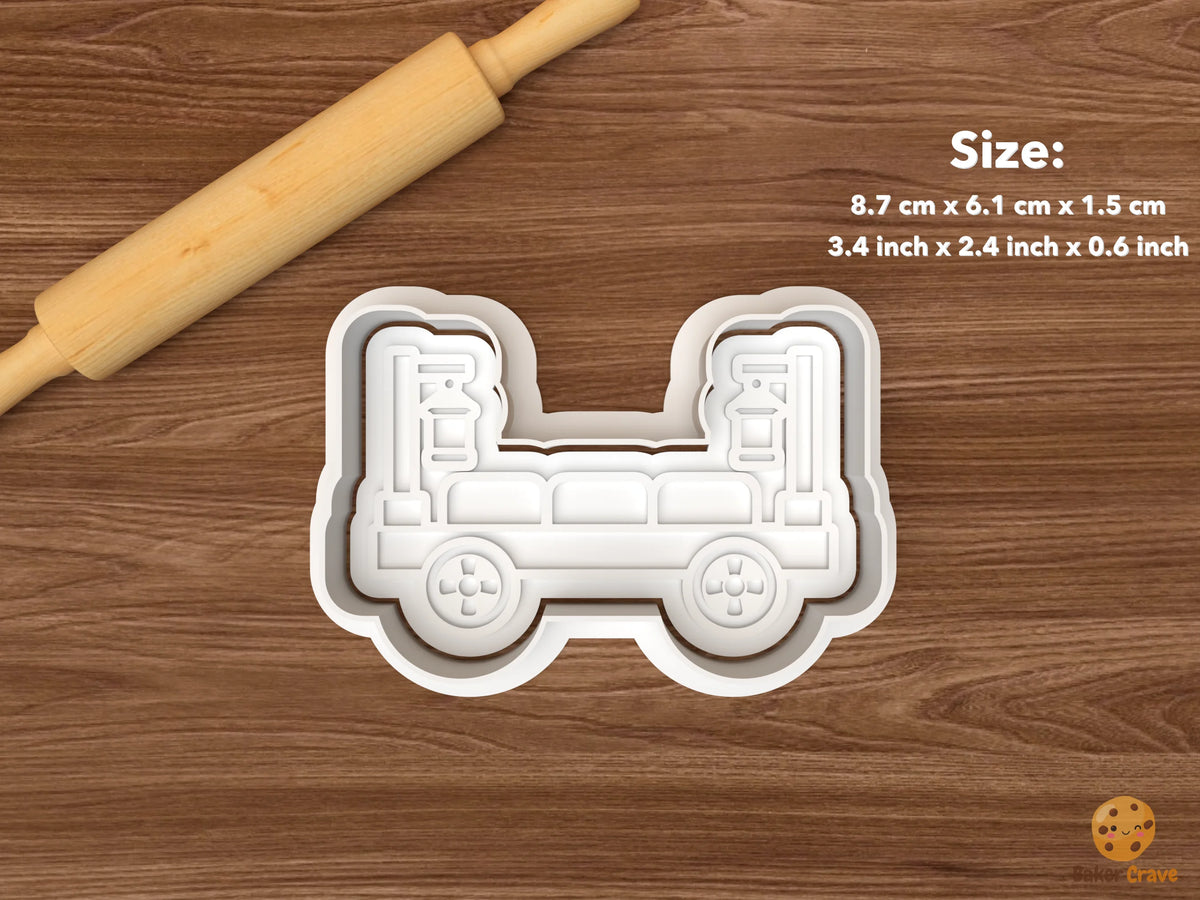 Hayride Cookie Cutter Set STL File