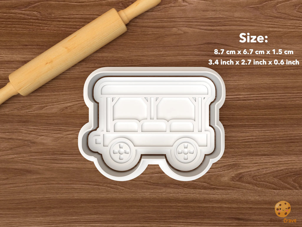 Hayride Cookie Cutter Set STL File