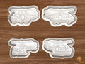 Helicopter Cookie Cutter Set STL File - 01 set main