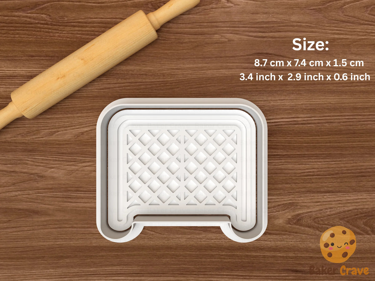 Hockey Cookie Cutter Set STL File - hockey3fix