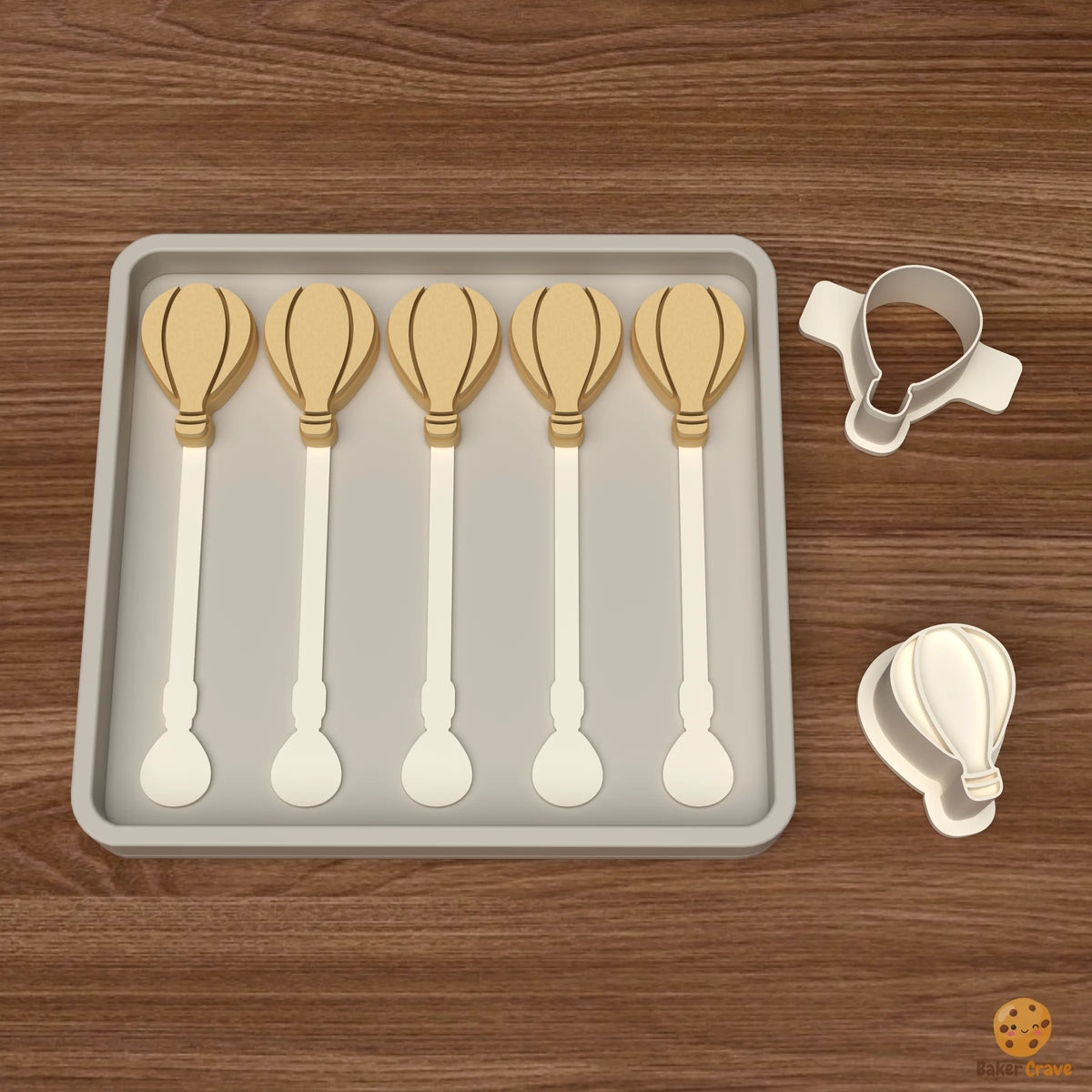 Hot Air Balloon Cake Pop Mold STL File