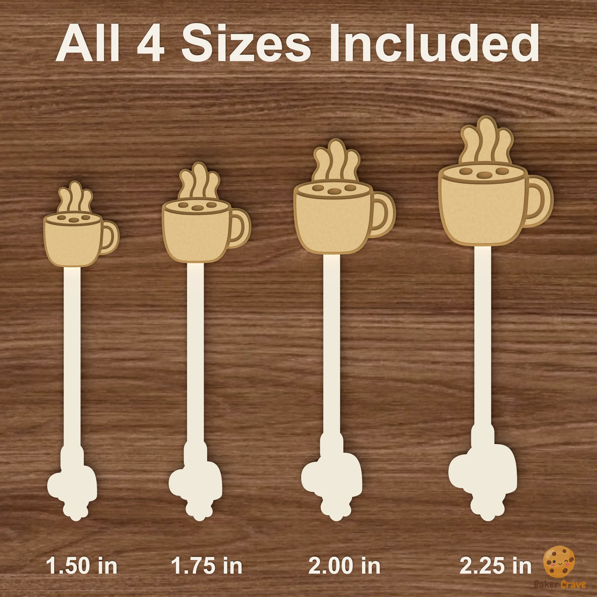 Hot Cocoa Mug Cake Pop Mold STL File