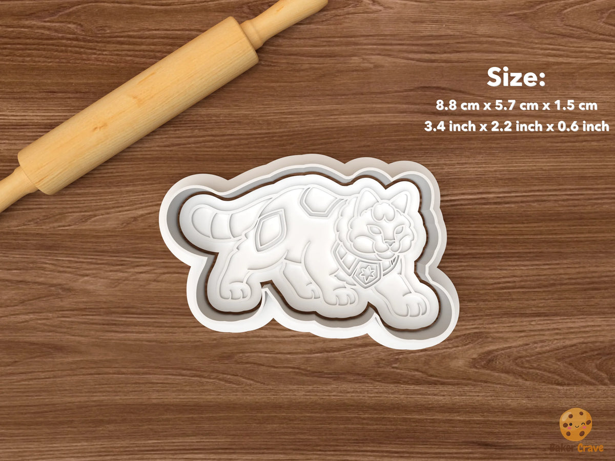 Icelandic Christmas Cat Cookie Cutter Set STL File - single walking icelandic christmas cat
