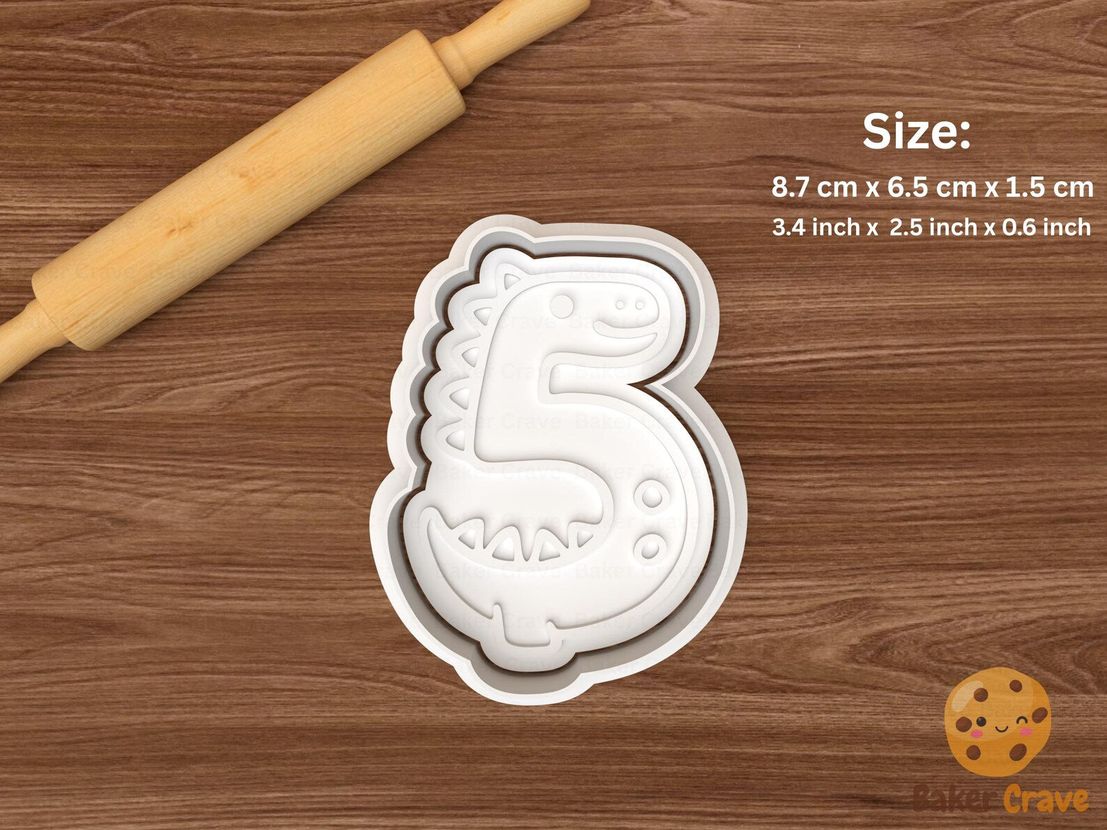 Dinosaur Numbers set Cookie Cutter Set STL File - il 1588xN.7736141914 orhk
