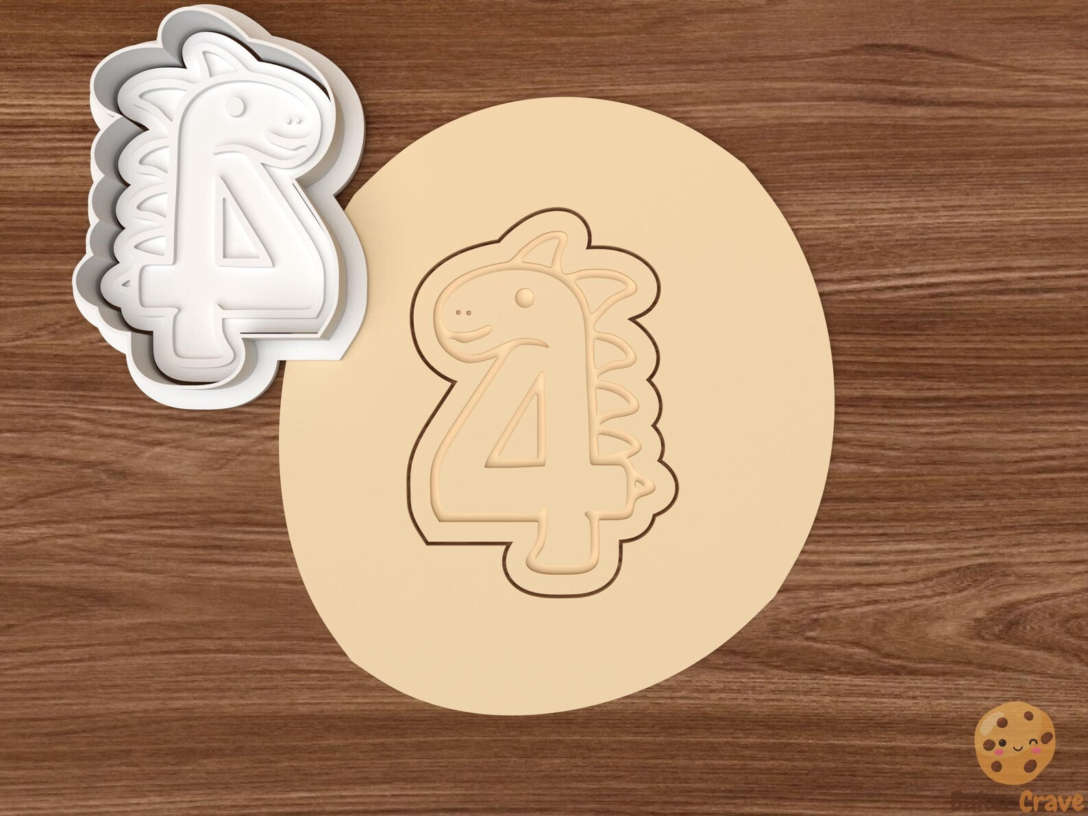 Dinosaur Numbers set Cookie Cutter Set STL File - il 1588xN.7784057723 ckob