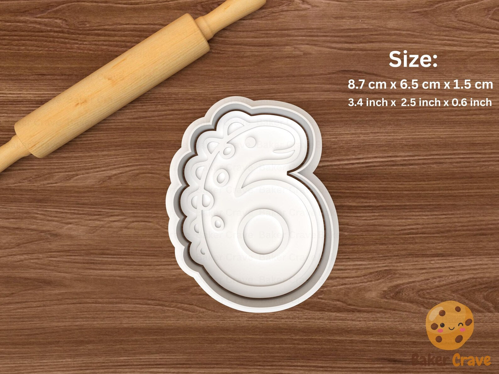 Dinosaur Numbers set Cookie Cutter Set STL File - il 1588xN.7784098729 pp9i