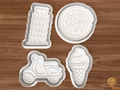 Italy Culture Cookie Cutter Set STL File - italy1fix