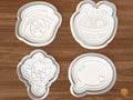 Kawaii Anime Cookie Cutter Set STL File - 01 set main