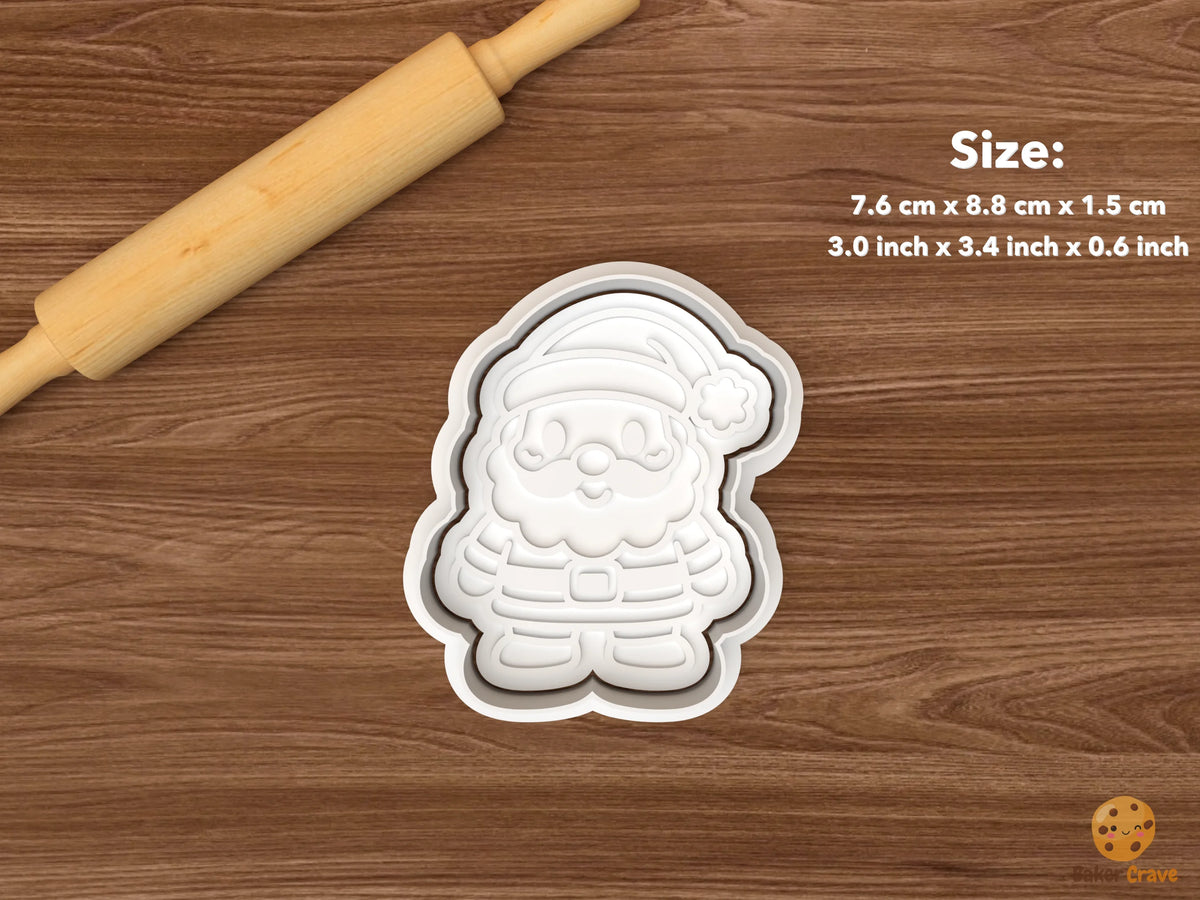 Kawaii Christmas Best Friends Cookie Cutter Set STL File