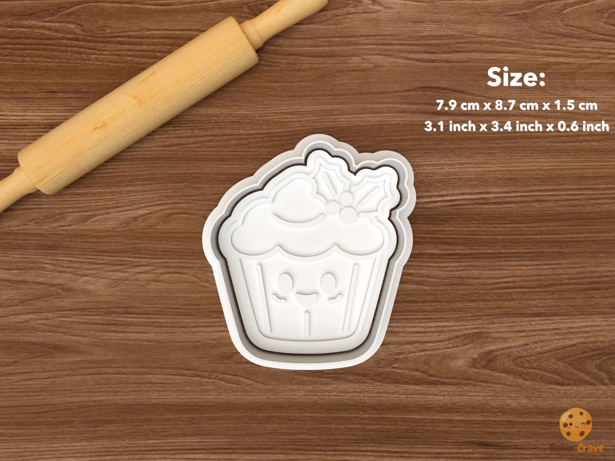 Kawaii Christmas Treat Friends Cookie Cutter Set STL File