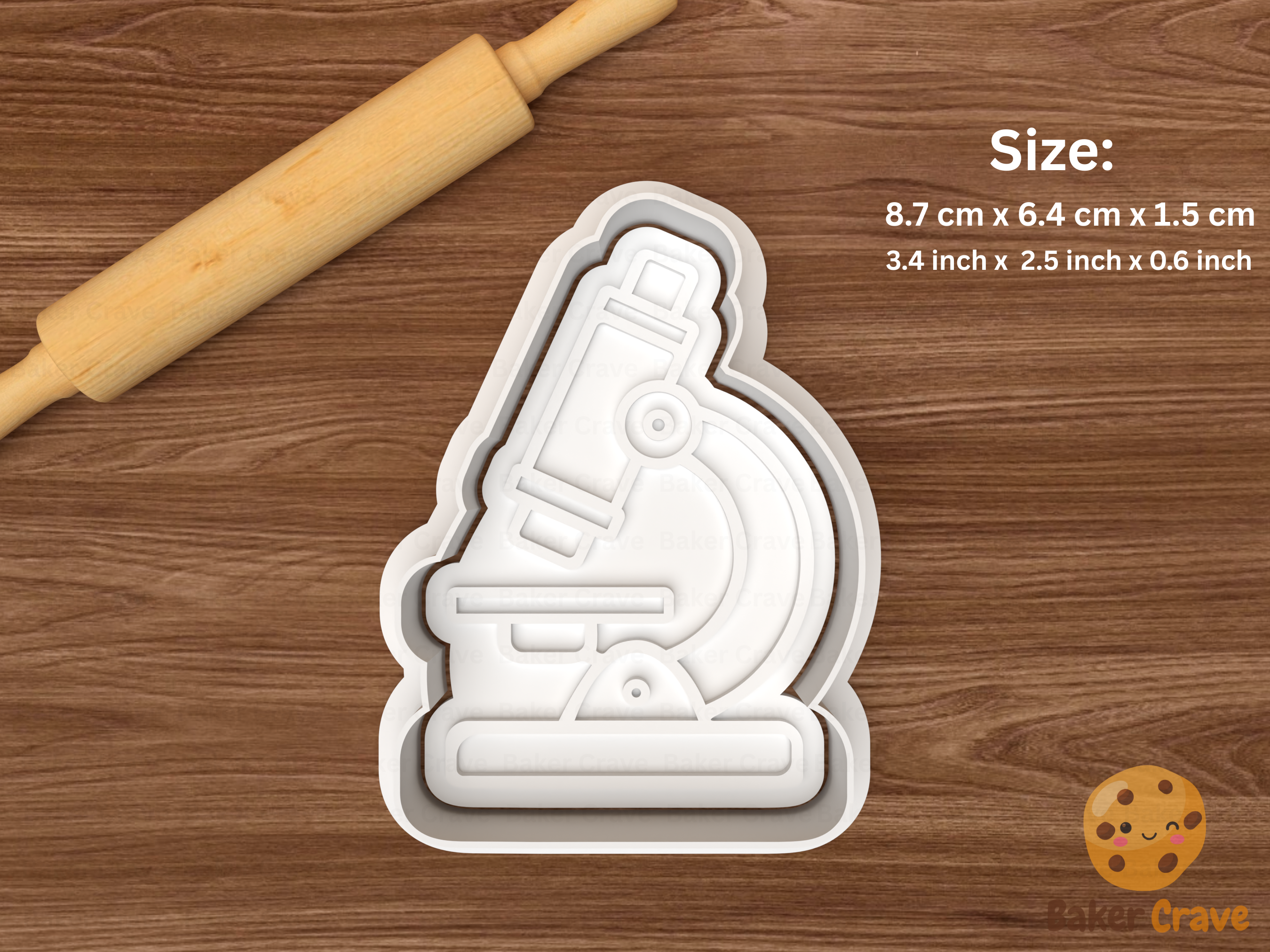 Science Lab Cookie Cutter Set STL File - lab9