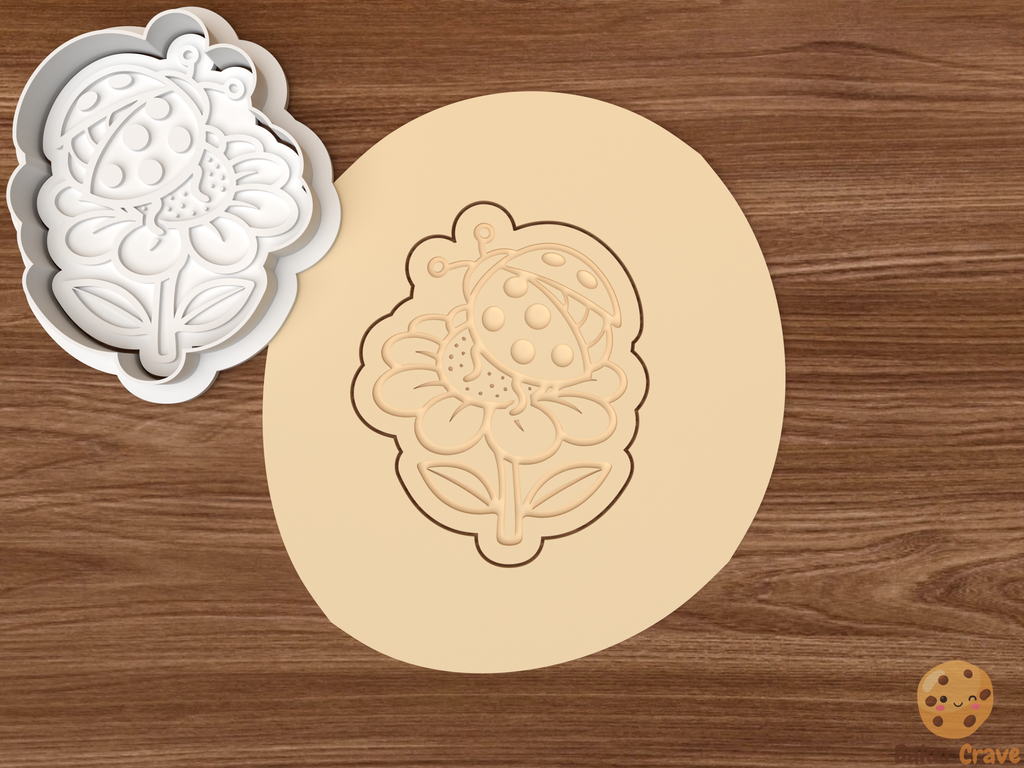 Ladybug Cookie Cutter Set STL File - ladybug5