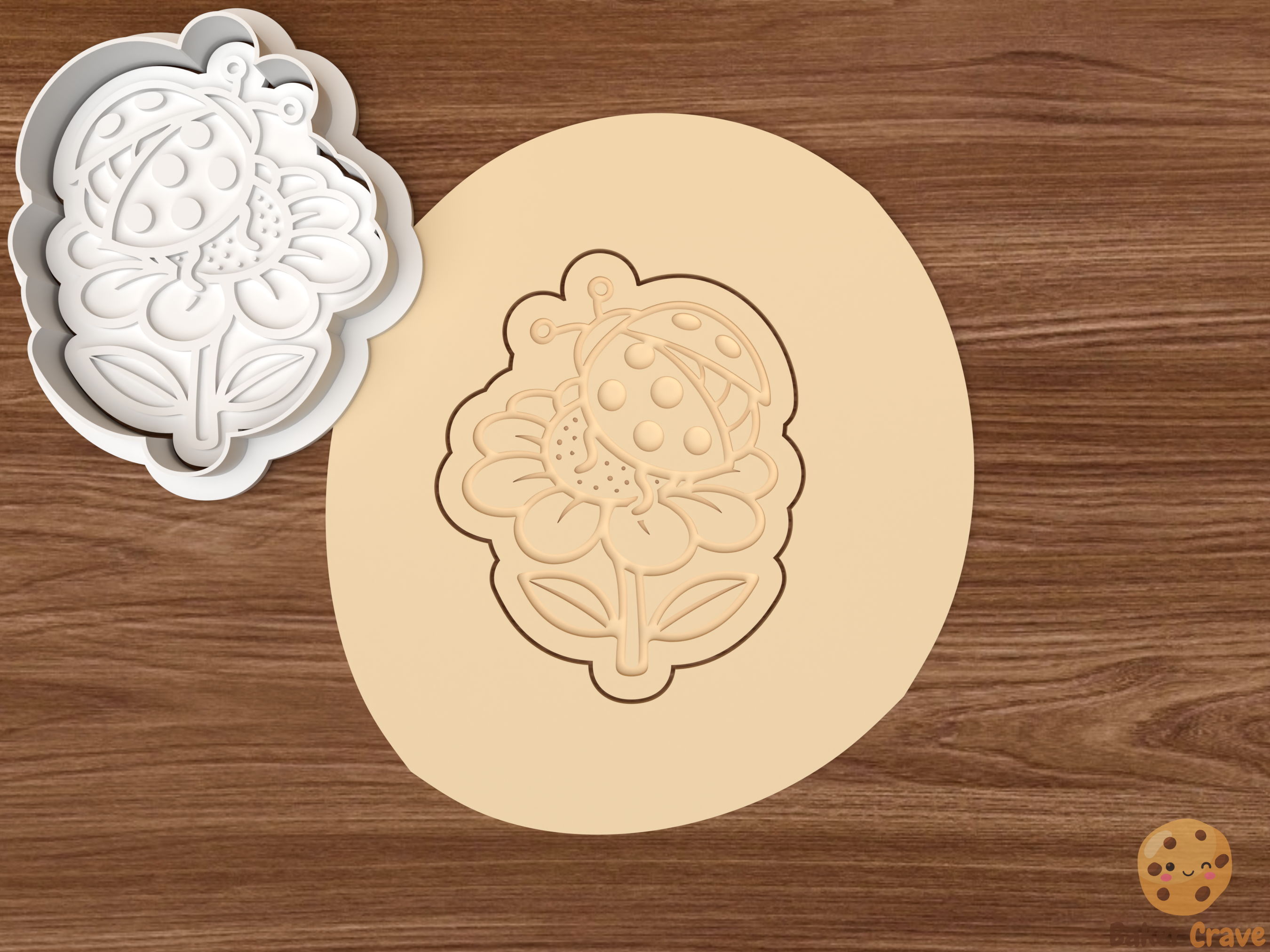 Ladybug Cookie Cutter Set STL File - ladybug5